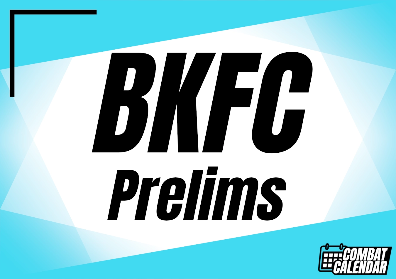 BKFC Prelims event thumbnail on Combat Calendar - upcoming combat sports events.