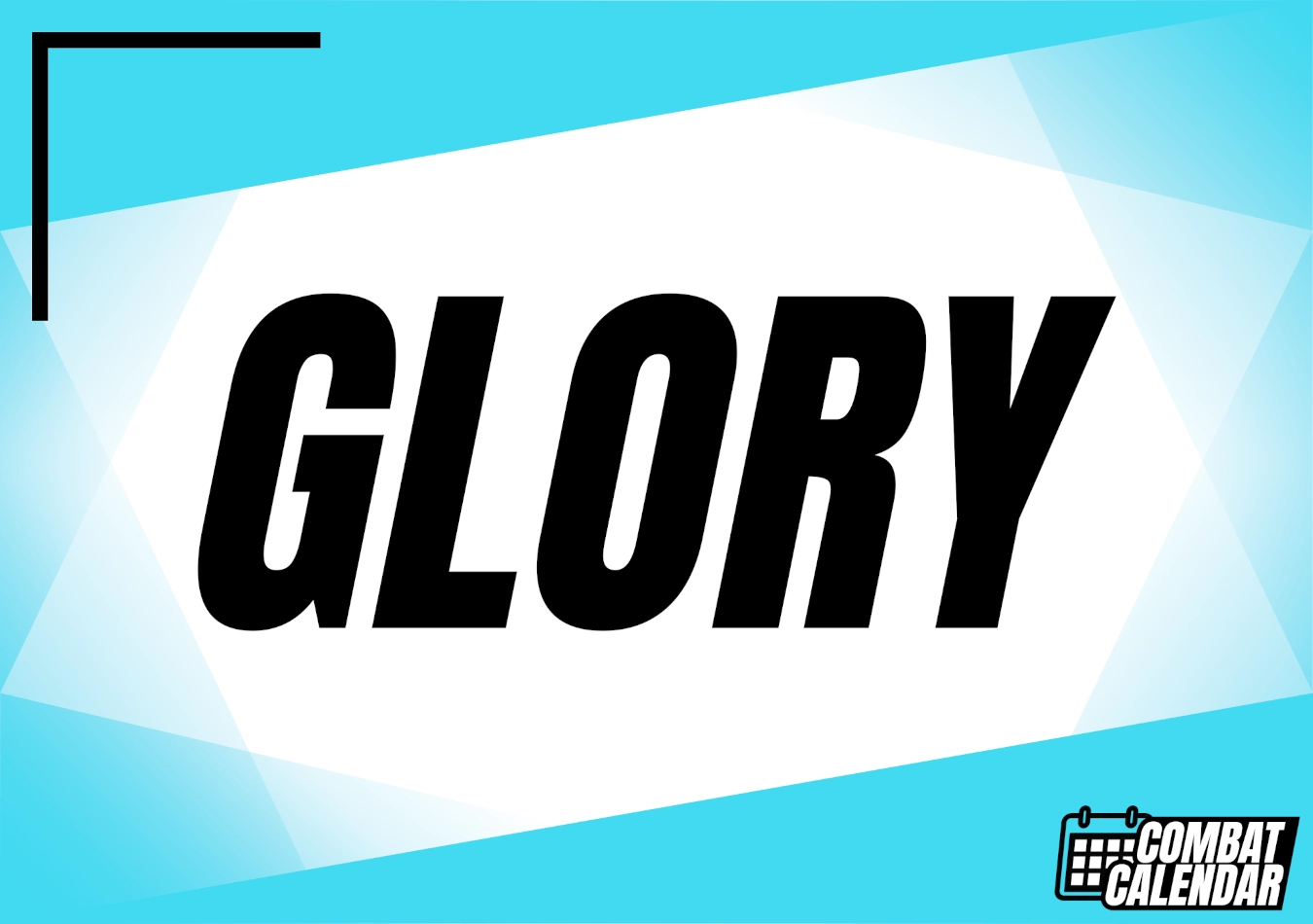 GLORY event thumbnail on Combat Calendar - upcoming combat sports events.