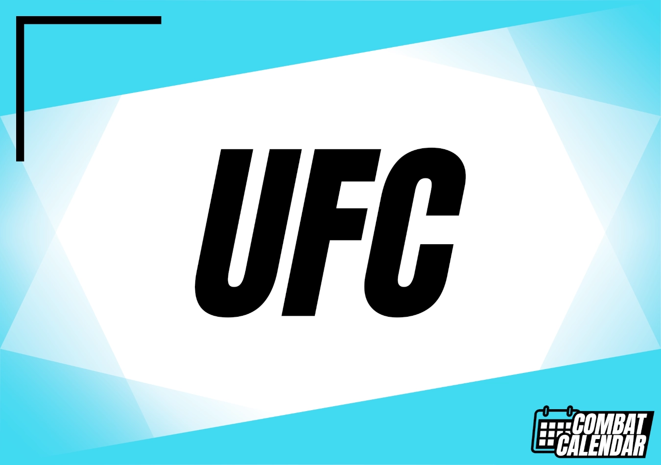 UFC event thumbnail on Combat Calendar - upcoming combat sports events.
